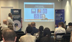 The FABR Framework presented to an audience in Darwin, Australia