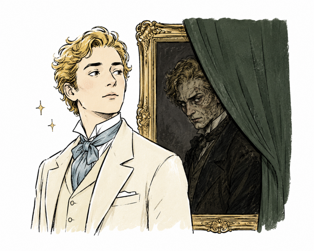 O Retrato de Dorian Gray - Criado com ChatGPT